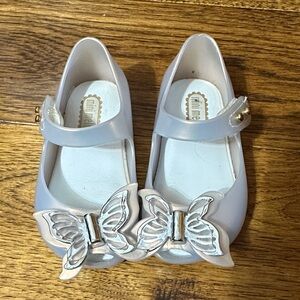 Charming  Mini Melissa Kids' Shoes with Butterfly Accent